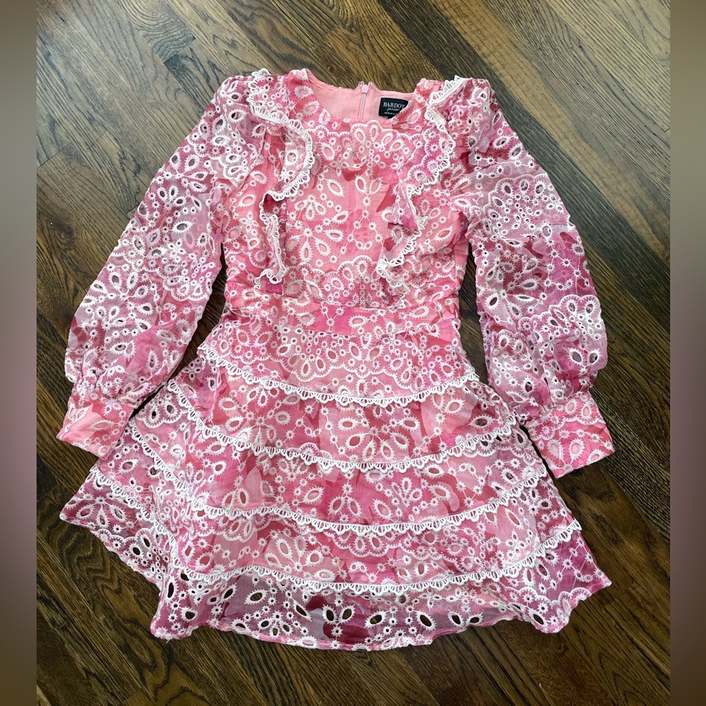 Bardot Junior Pink Floral Dress